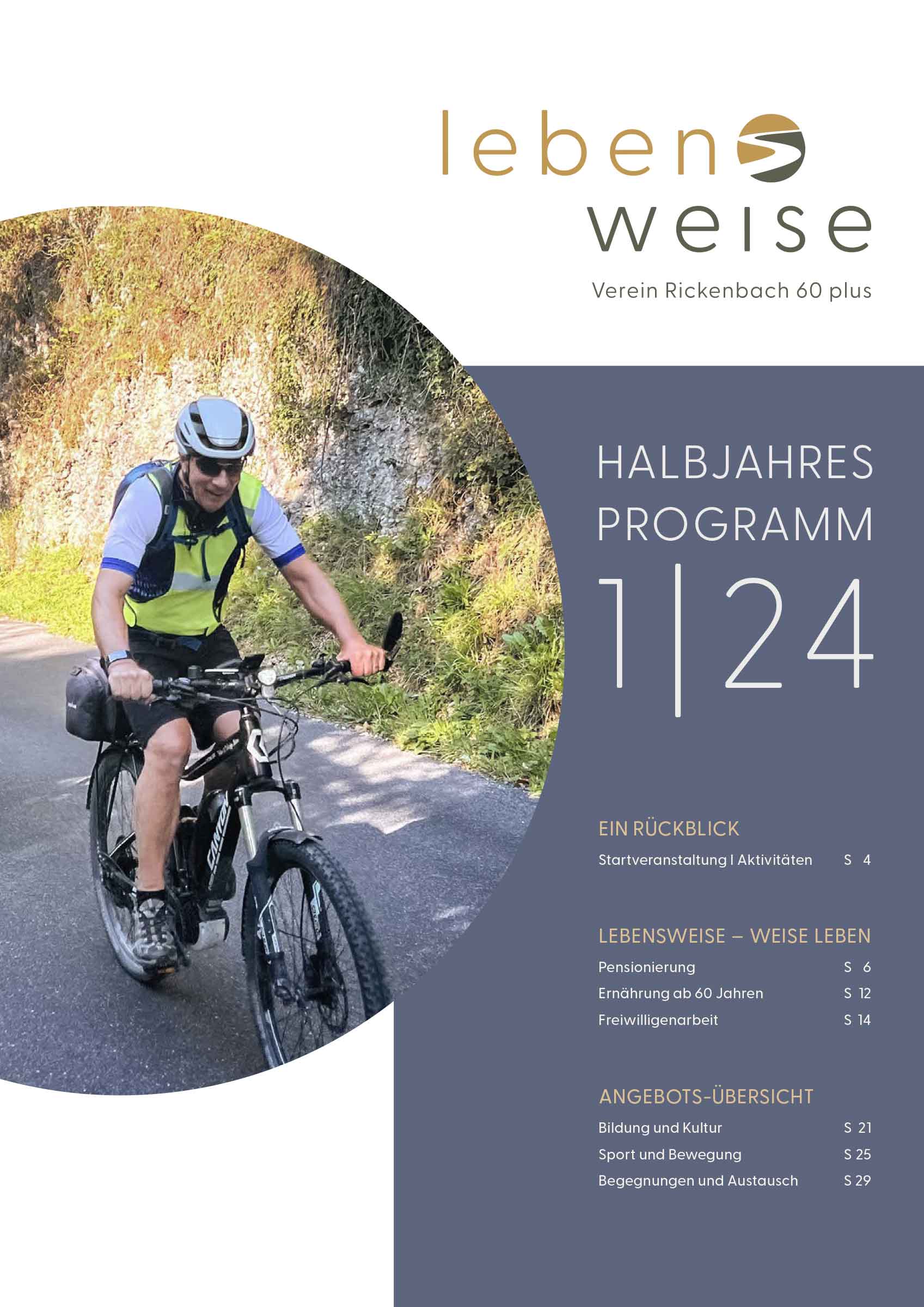 Lebensweise Halbjahresprogramm 1 | 2024